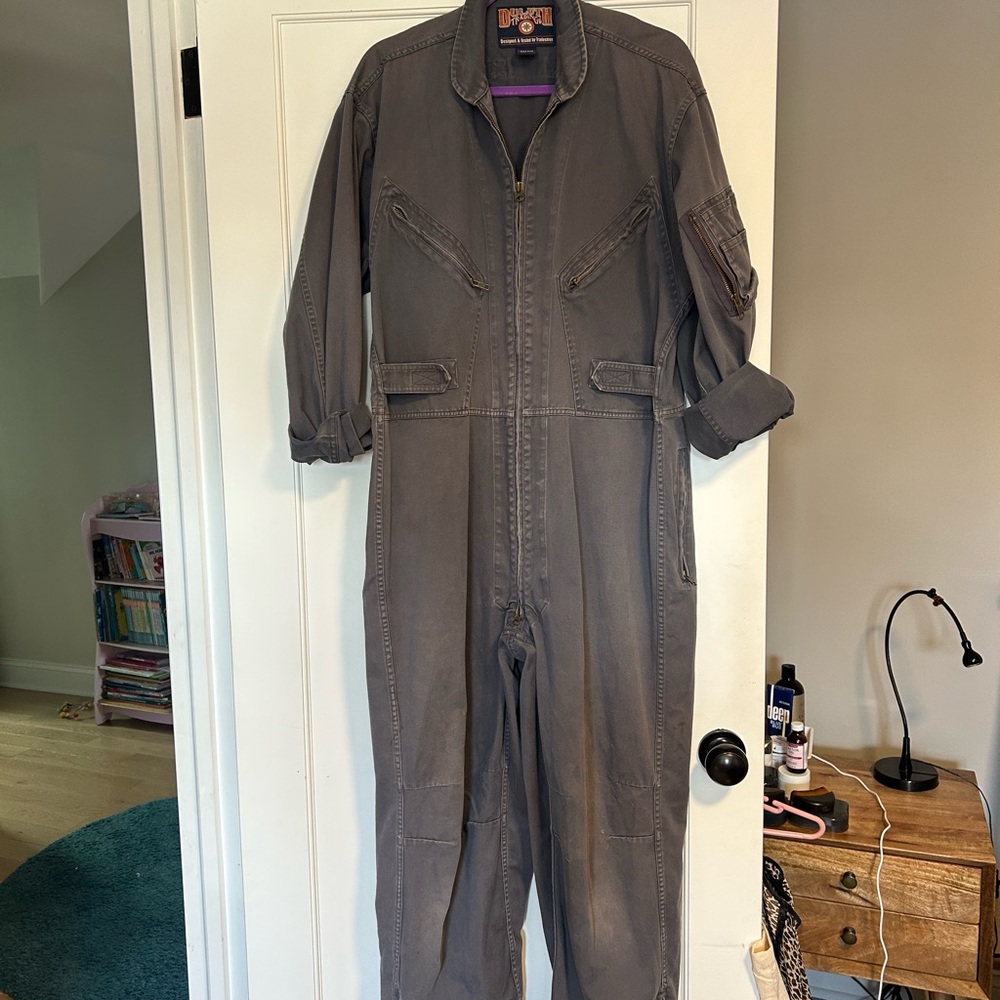 Duluth Trading Co Charcoal Jumpsuit